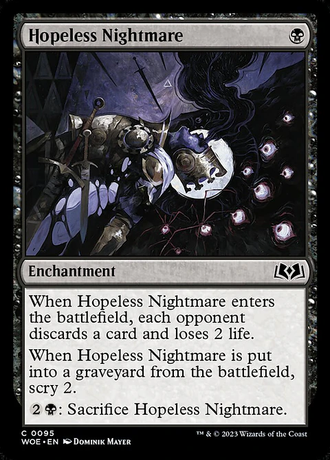 Hopeless Nightmare | Inglés | NM | WOE
