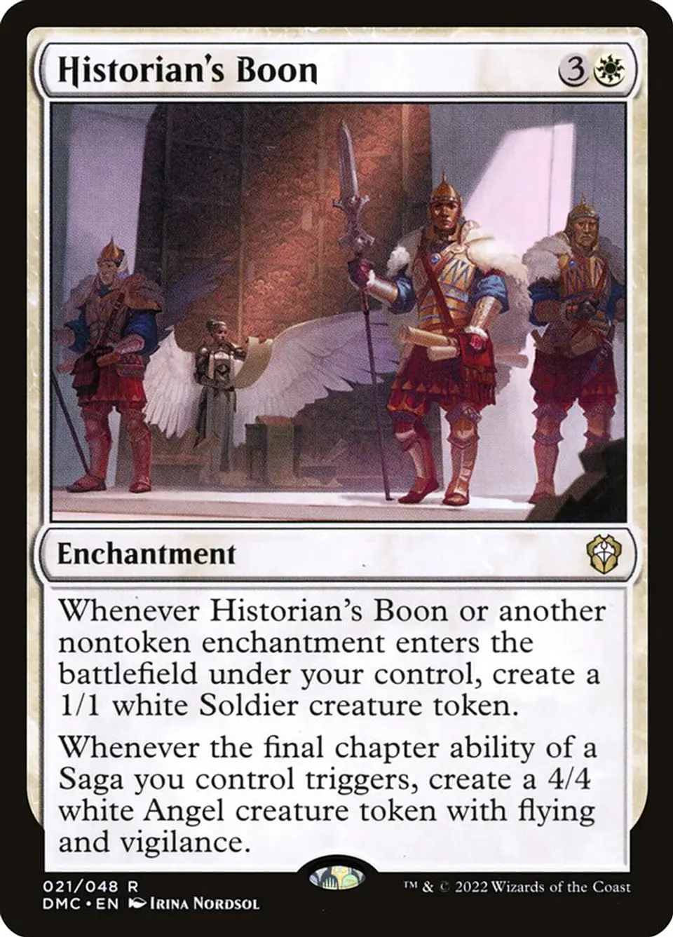 Historian's Boon | Inglés | NM | DMC 1