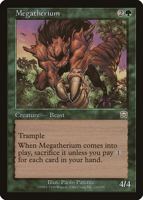 Megatherium (Retro Frame) | Español | VG | MMQ