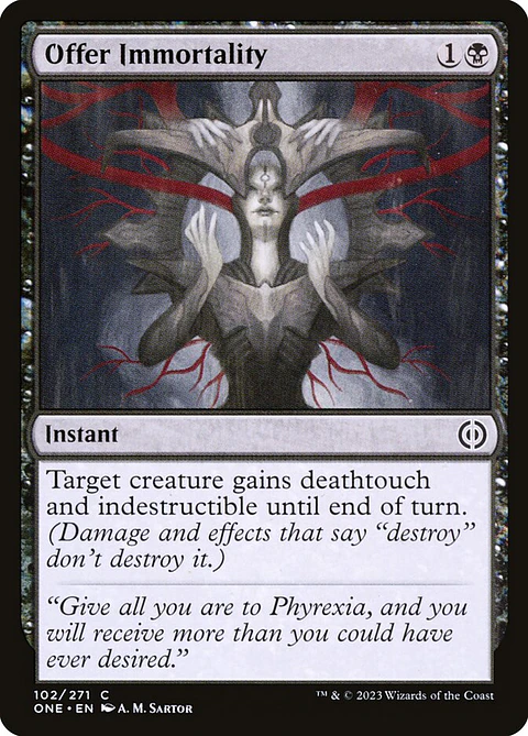 Offer Immortality | Inglés | NM | ONE