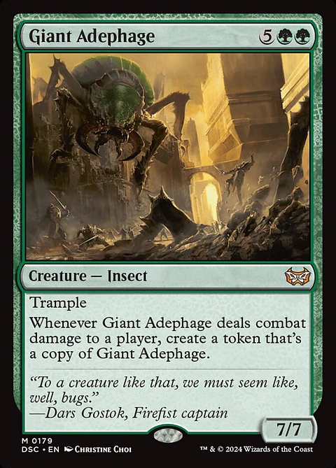 Giant Adephage | Inglés | NM | DSC