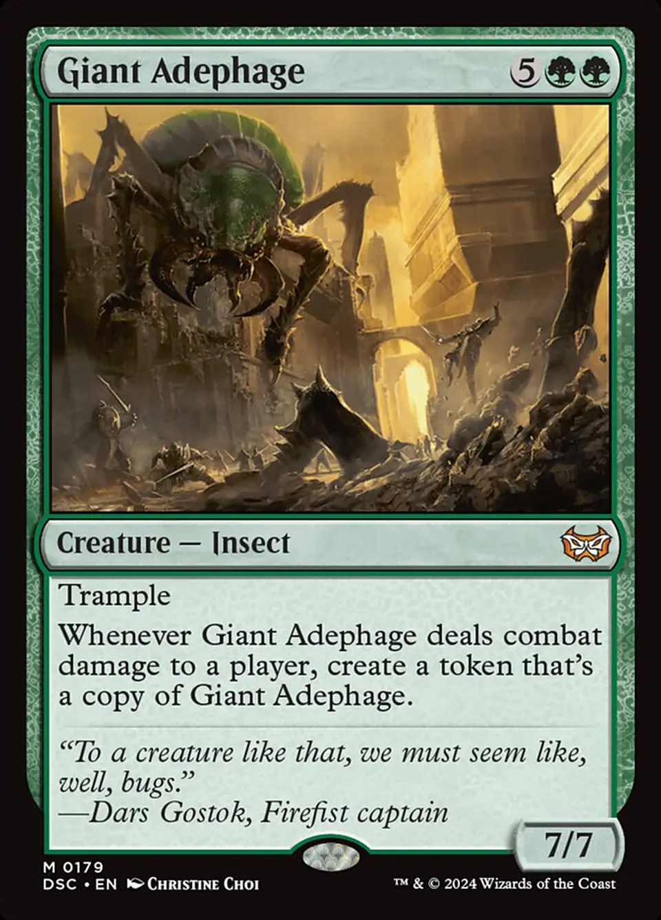 Giant Adephage | Inglés | NM | DSC 1