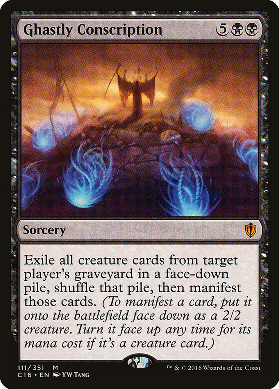 Ghastly Conscription | Inglés | NM | C16 1