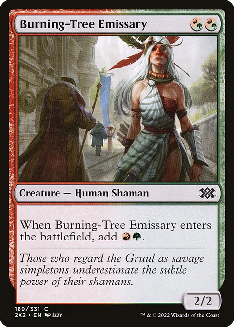 Burning-Tree Emissary (foil) | Inglés | NM | 2X2