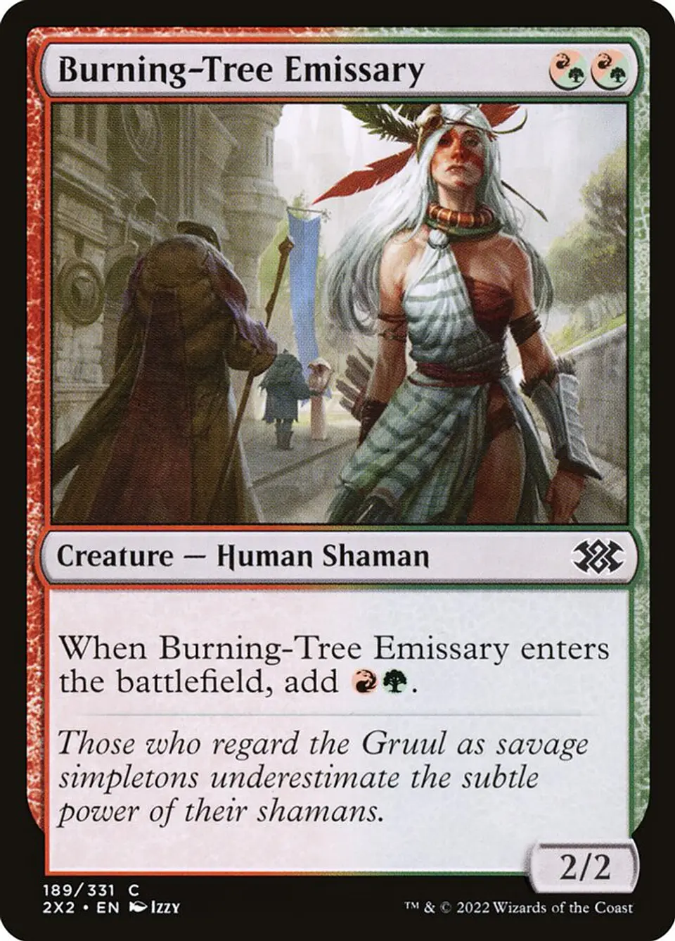 Burning-Tree Emissary (foil) | Inglés | NM | 2X2 1