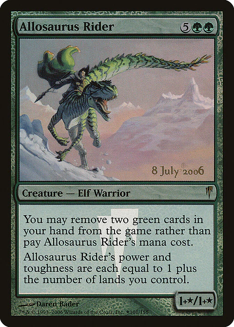 Allosaurus Rider (Launch foil) | Inglés | NM | PCSP