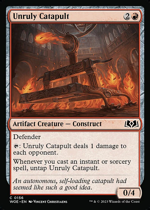 Unruly Catapult | Inglés | NM | WOE
