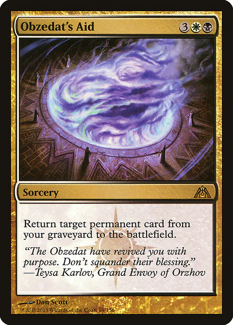 Obzedat's Aid | Inglés | NM | DGM