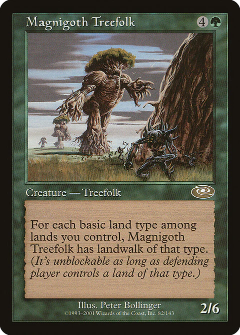 Magnigoth Treefolk (Retro Frame) | Español | VG | PLS