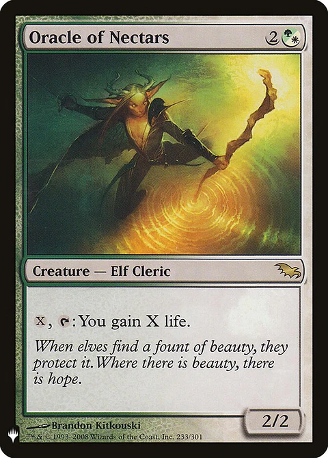 Oracle of Nectars | Inglés | NM | PLST