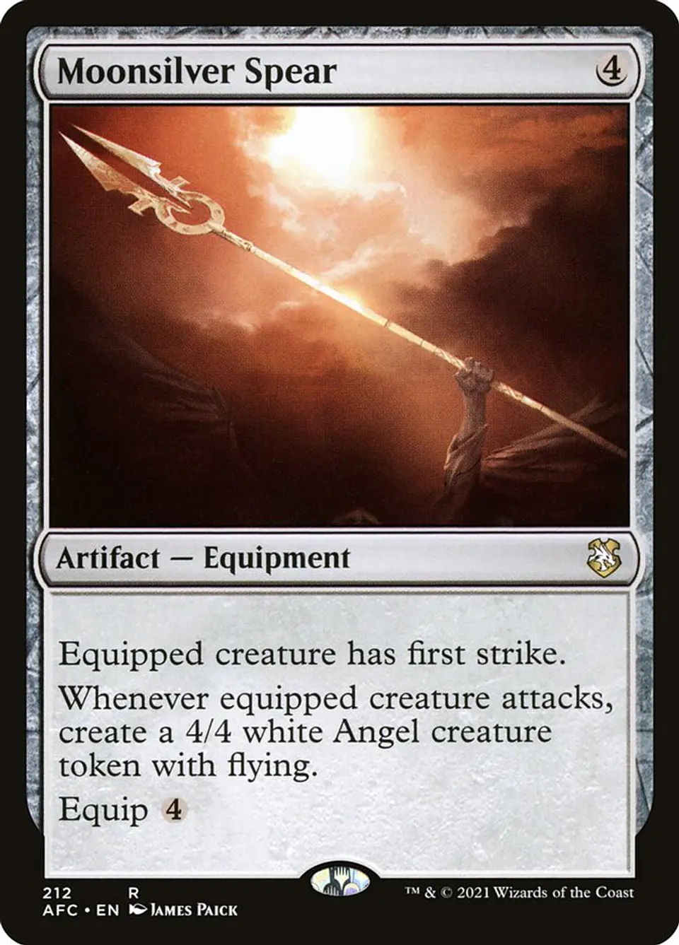 Moonsilver Spear | Inglés | NM | AFC 1