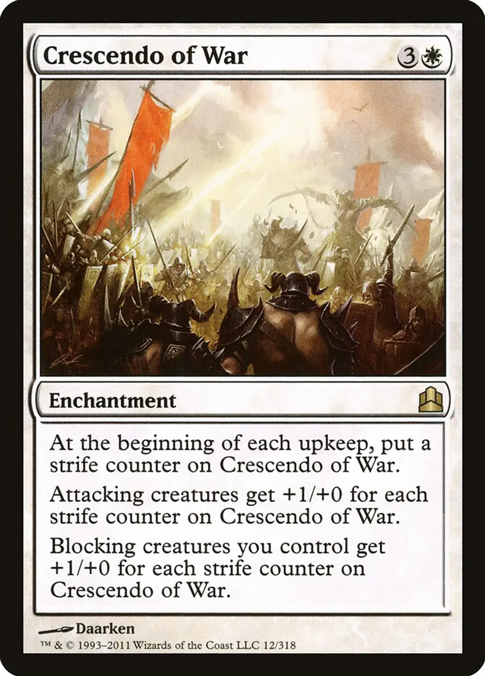 Crescendo of War | Inglés | NM | CMD 1