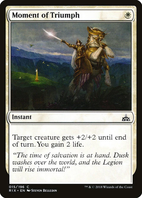 Moment of Triumph | Español | NM | RIX