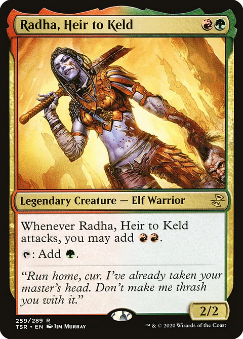 Radha, Heir to Keld | Español | NM | TSR