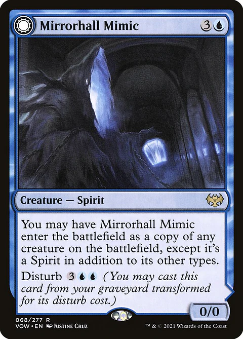 Mirrorhall Mimic // Ghastly Mimicry | Español | NM | VOW