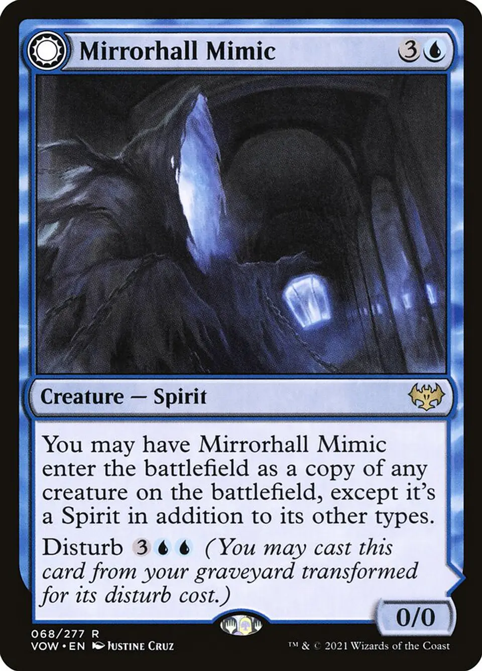 Mirrorhall Mimic // Ghastly Mimicry | Español | NM | VOW 1