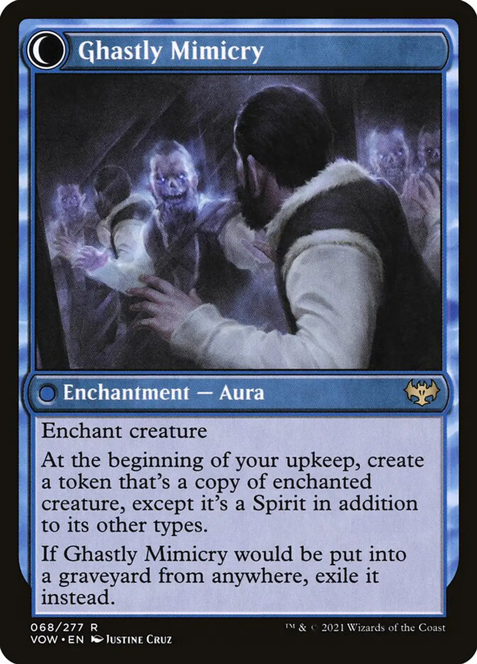 Mirrorhall Mimic // Ghastly Mimicry | Español | NM | VOW 2