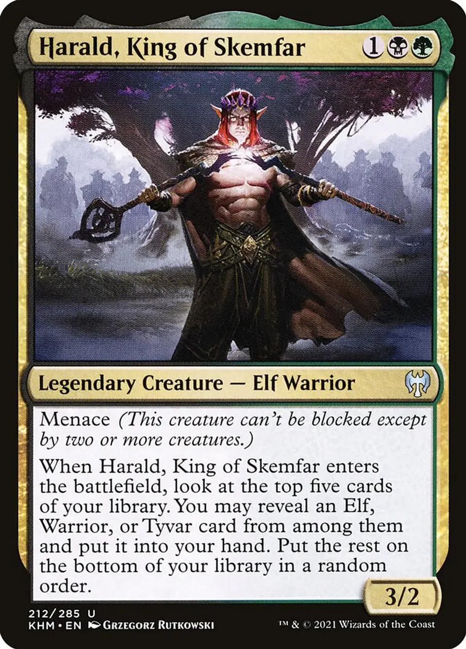 Harald, King of Skemfar | Español | NM | KHM 1