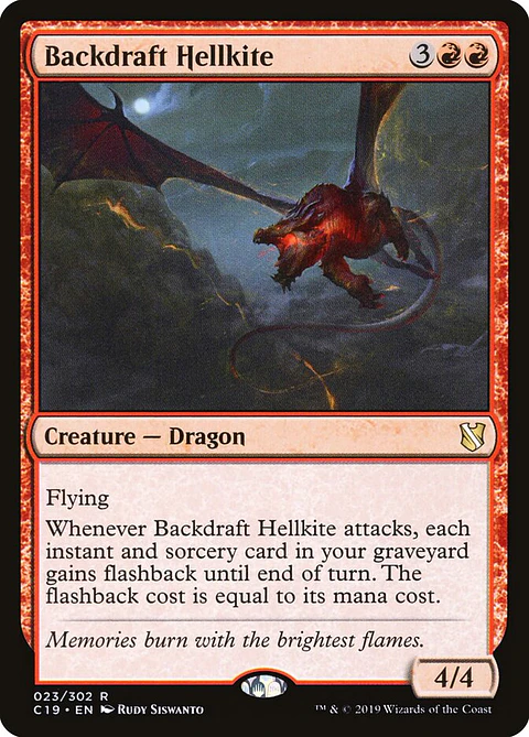 Backdraft Hellkite | Español | NM | C19