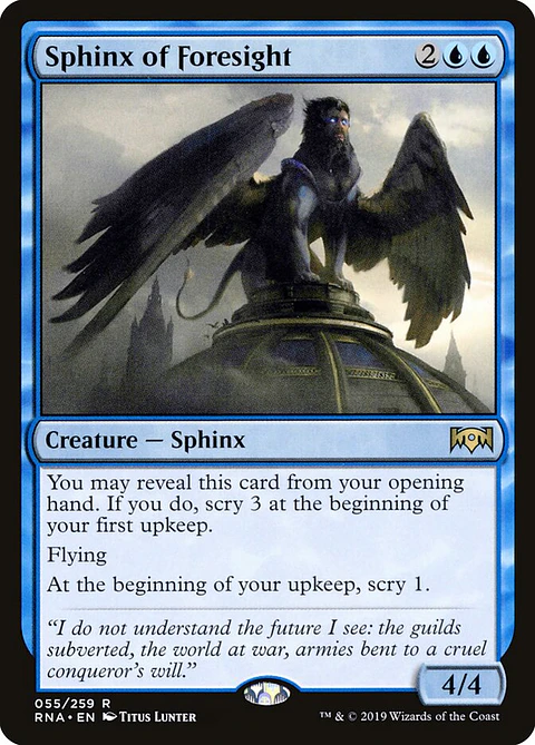 Sphinx of Foresight | Español | NM | RNA