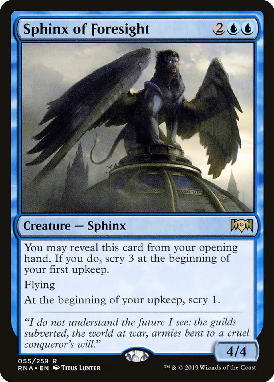 Sphinx of Foresight | Español | NM | RNA 1