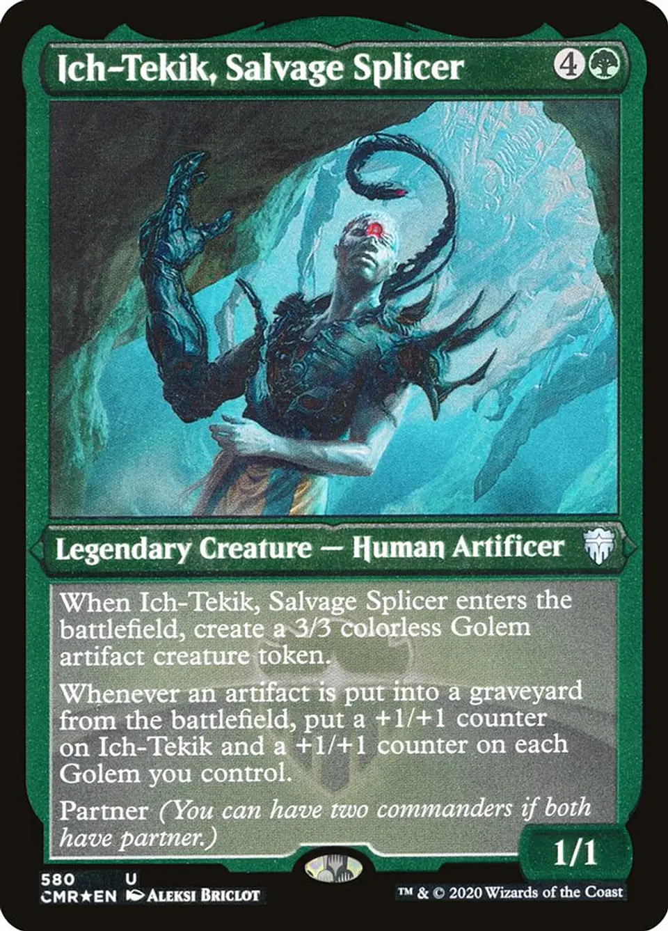 Ich-Tekik, Salvage Splicer (Etched) | Inglés | NM | CMR 1