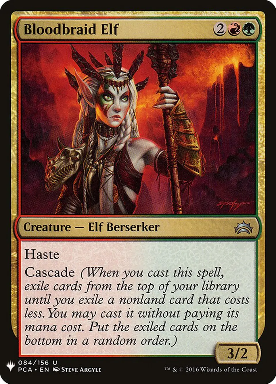 Bloodbraid Elf | Inglés | NM | PLST 1