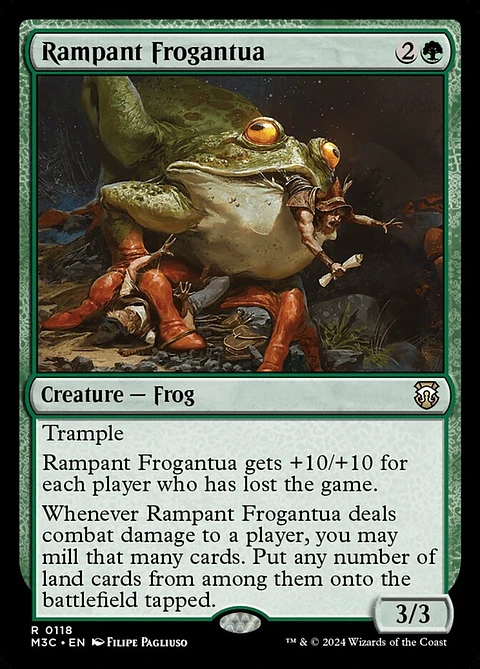 Rampant Frogantua | Inglés | NM | M3C