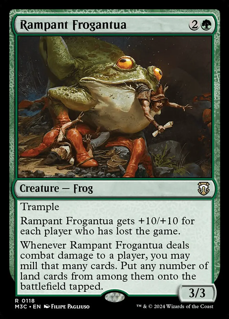 Rampant Frogantua | Inglés | NM | M3C 1