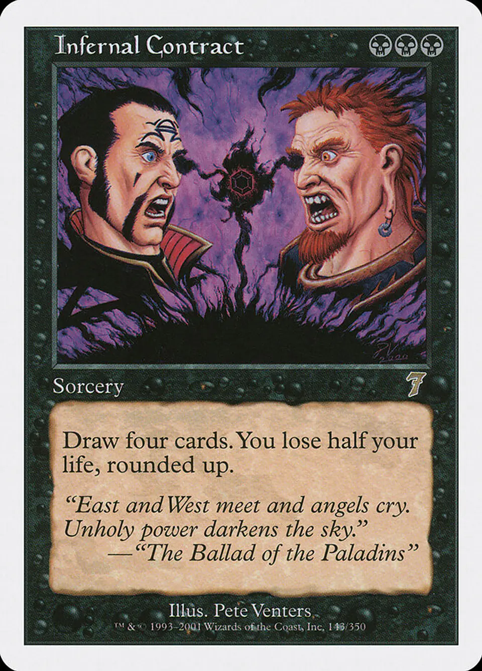 Infernal Contract (Retro Frame) | Inglés | NM | 7ED 1