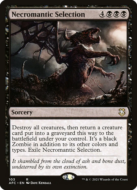 Necromantic Selection | Inglés | NM | AFC