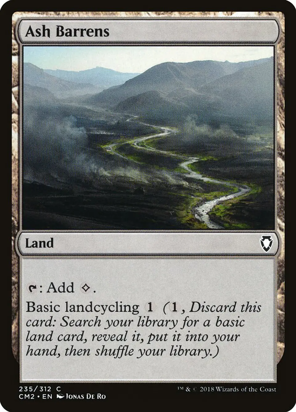 Ash Barrens | Inglés | NM | CM2 1