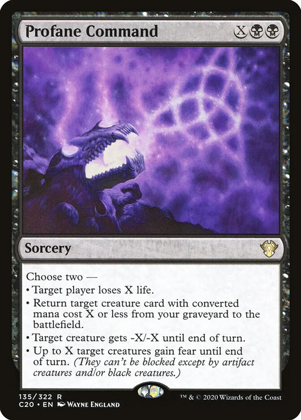 Profane Command | Inglés | NM | C20 1