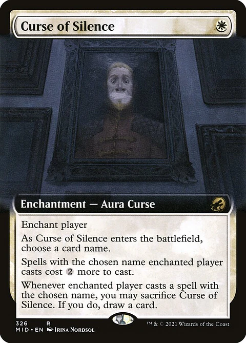 Curse of Silence (Extended Art) | Inglés | NM | MID