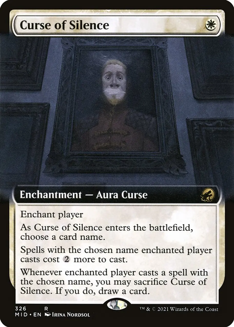 Curse of Silence (Extended Art) | Inglés | NM | MID 1