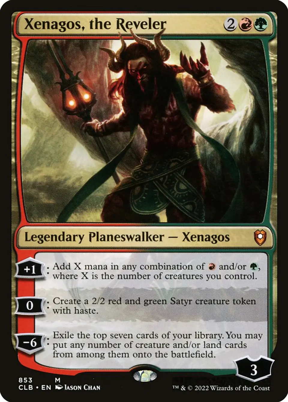 Xenagos, the Reveler | Inglés | NM | CLB 1