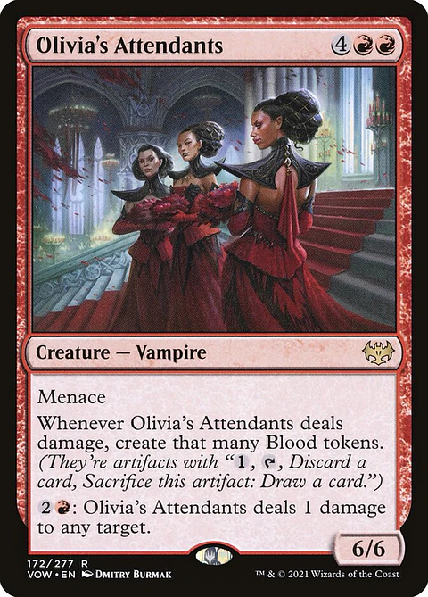 Olivia's Attendants | Inglés | NM | VOW