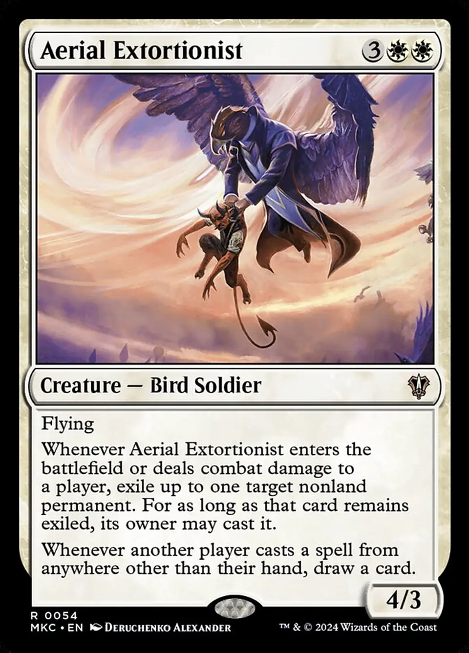 Aerial Extortionist | Inglés | NM | MKC 1