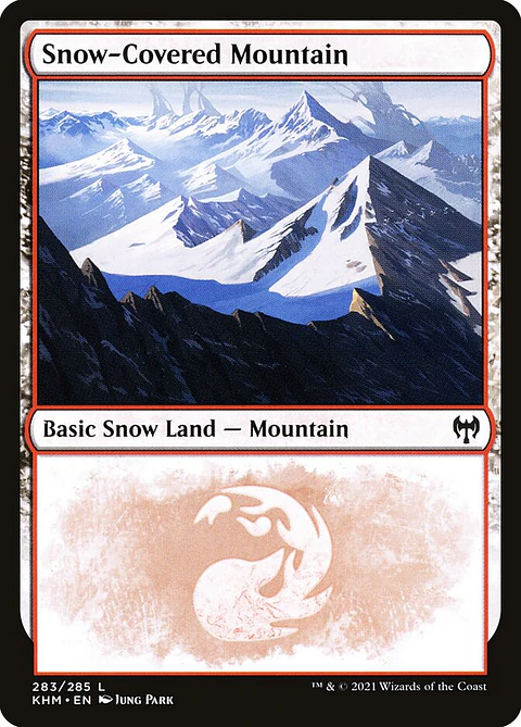 Snow-Covered Mountain | Inglés | NM | KHM