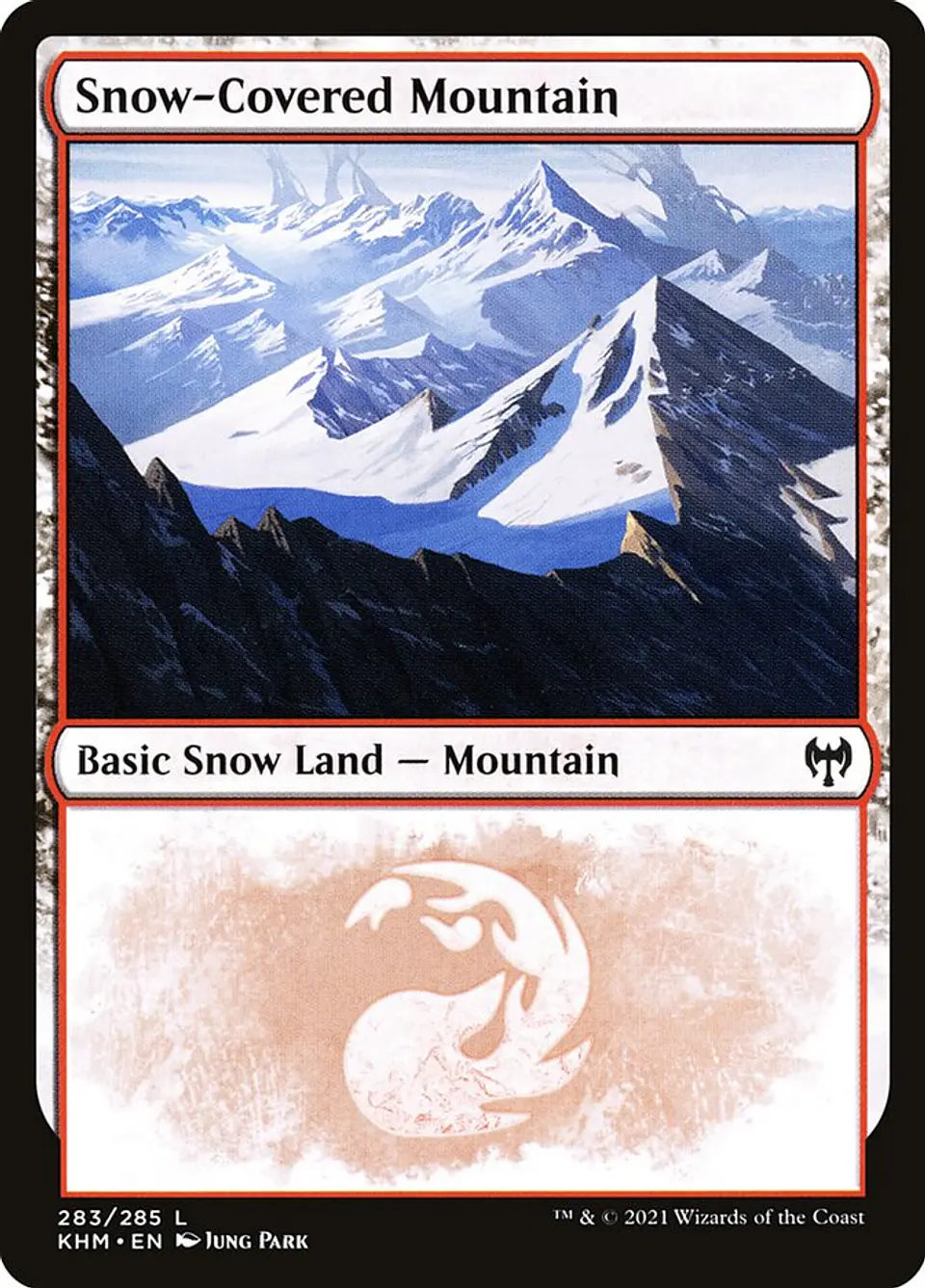 Snow-Covered Mountain | Inglés | NM | KHM 1