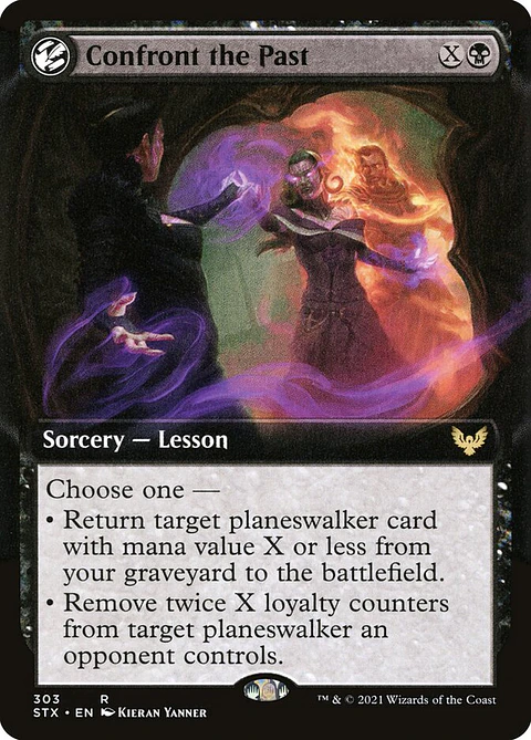 Confront the Past (Extended Art) | Inglés | NM | STX