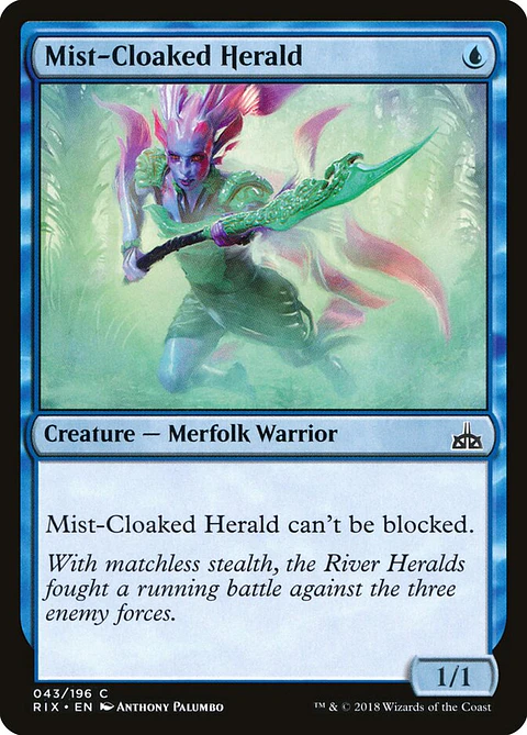 Mist-Cloaked Herald | Inglés | EX | RIX