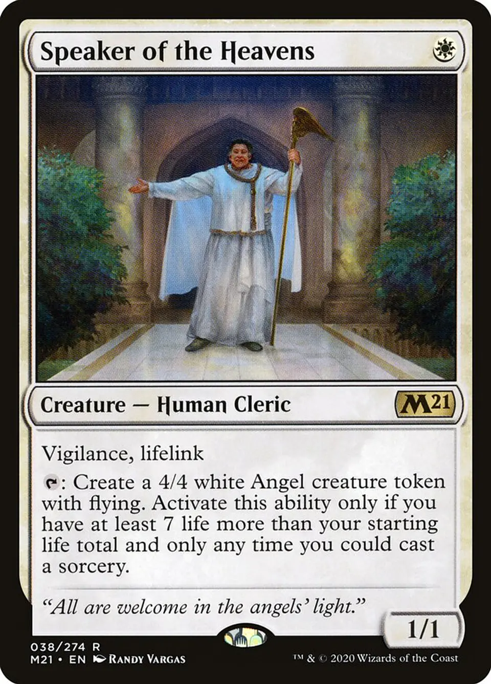Speaker of the Heavens | Inglés | NM | M21 1