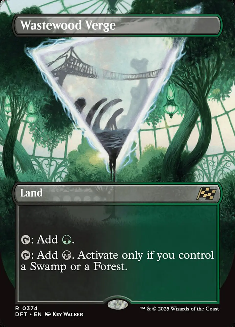 Wastewood Verge (Borderless) | Inglés | NM | DFT 1