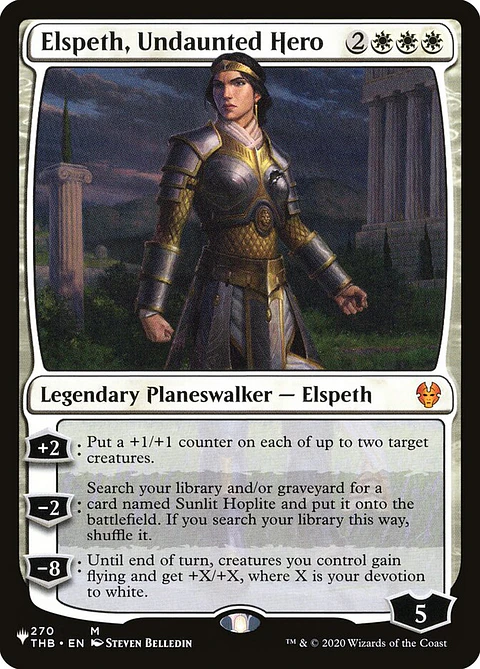Elspeth, Undaunted Hero | Inglés | NM | PLST