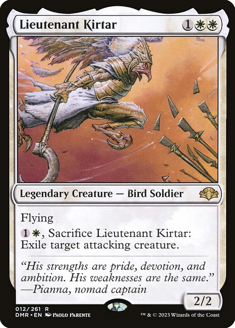 Lieutenant Kirtar | Inglés | NM | DMR