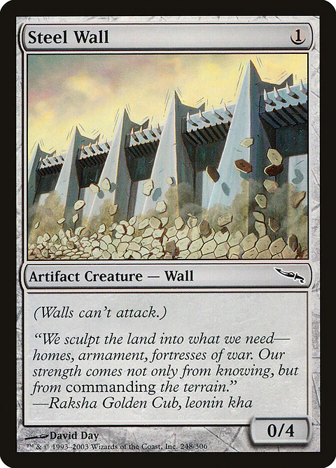 Steel Wall | Español | VG | MRD