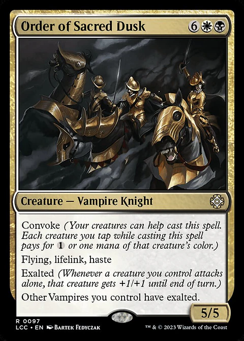 Order of Sacred Dusk | Inglés | NM | LCC