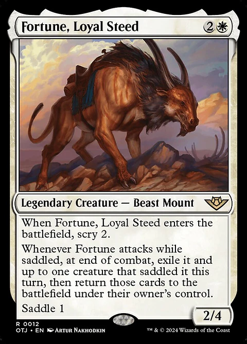 Fortune, Loyal Steed | Inglés | NM | OTJ
