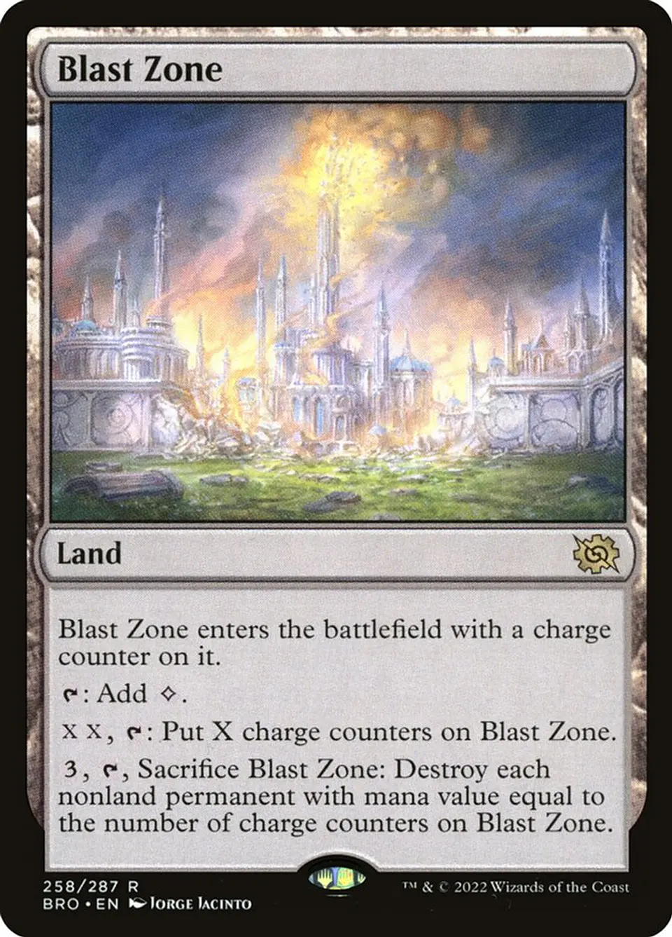 Blast Zone | Español | NM | BRO 1